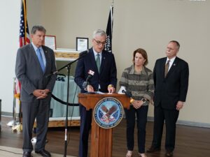 Manchin, Capito, McKinley join VA Secretary McDonough at Clarksburg VA hospital to discuss failures there